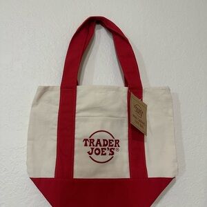 Trade Joe’s Mini Tote Bag- Red